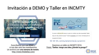 Datlas - BigData con Twitter - Qué hace la gente en Monterrey Slide 41
