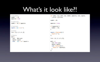 What’s it look like?!
 