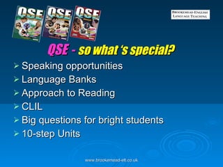 Quick Smart English - generalidades | PPT