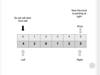 Quick sort-Data Structure | PPT