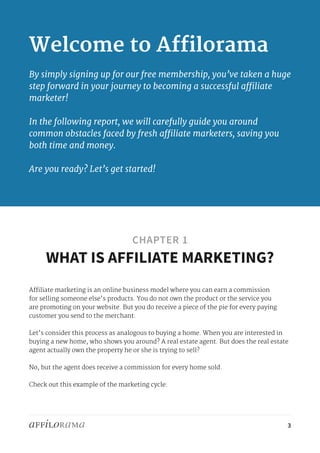 Affiliate Agent Example Quick start-affiliate-marketing-report | PDF