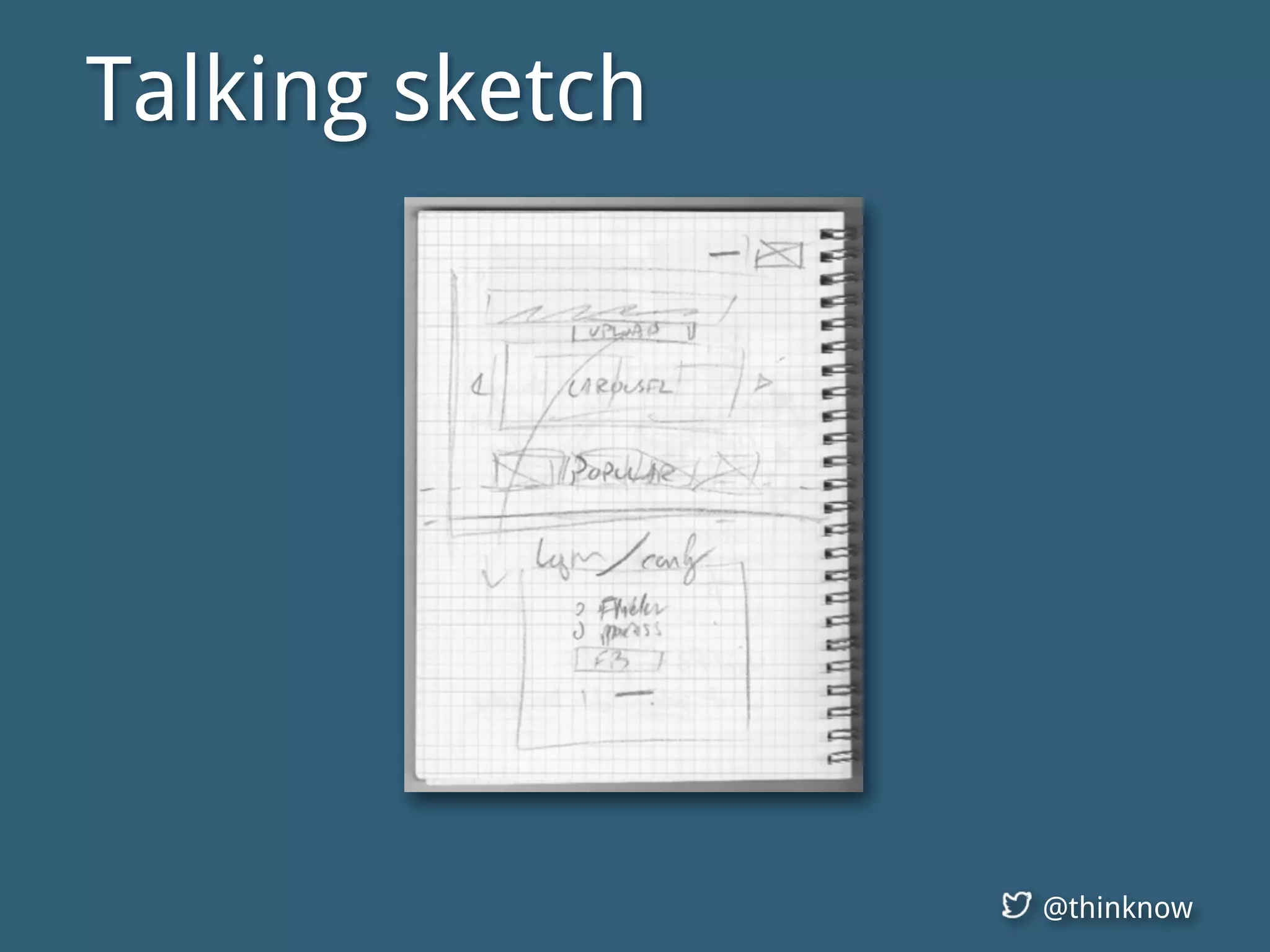 @thinknow
Talking sketch
 