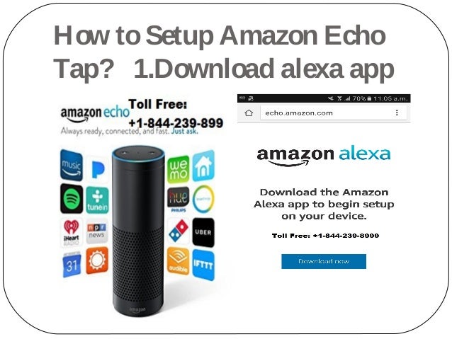 set up alexa tap