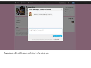As you can see, Direct Messages are limited in characters, too. 