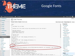 Google Fonts
 