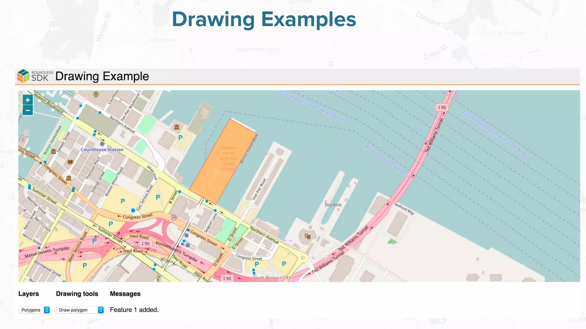 Free and Open Source Software for Geospatial
Drawing Examples
 