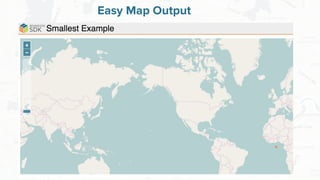 Free and Open Source Software for Geospatial
Easy Map Output
 