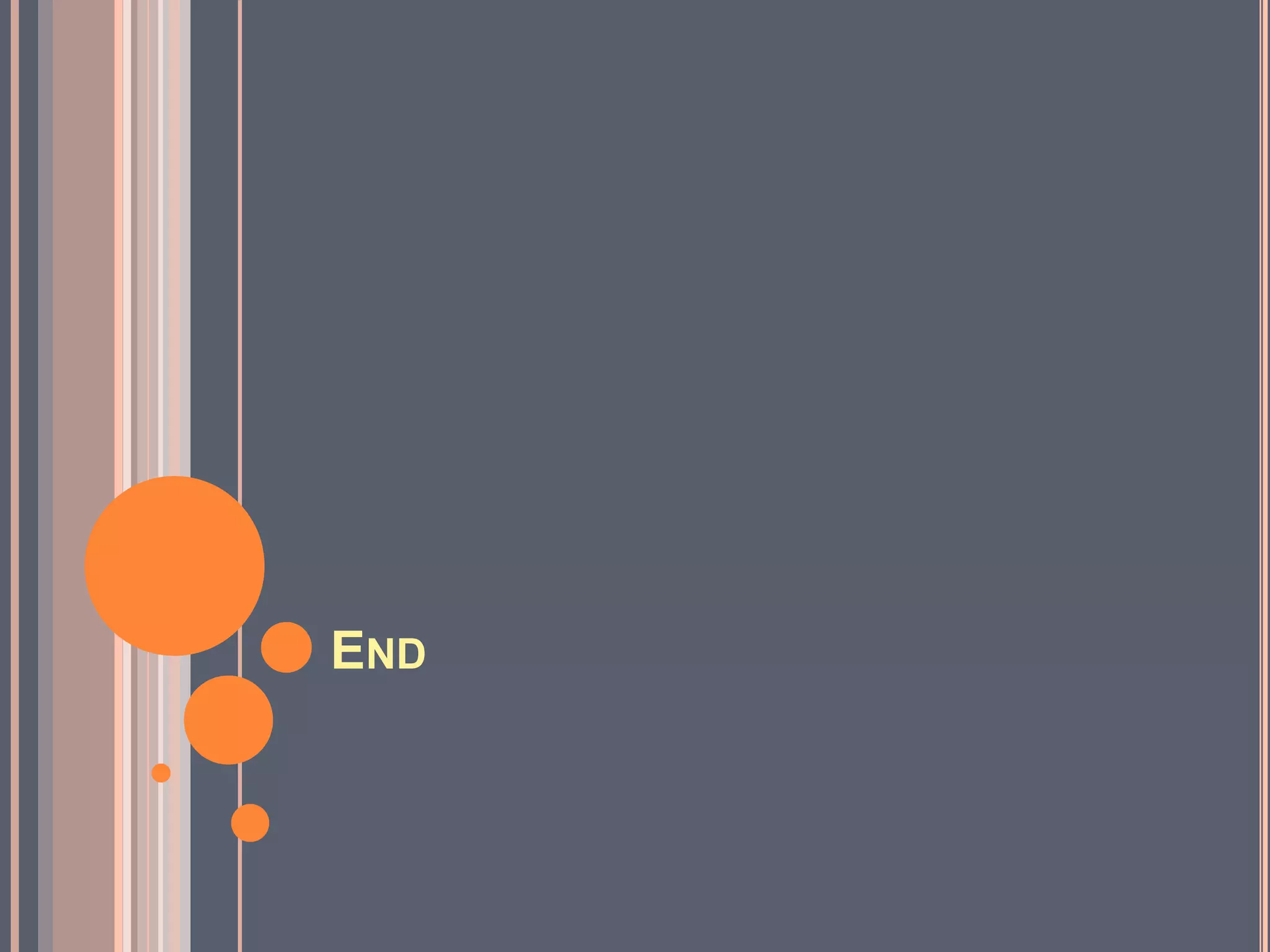 END
 