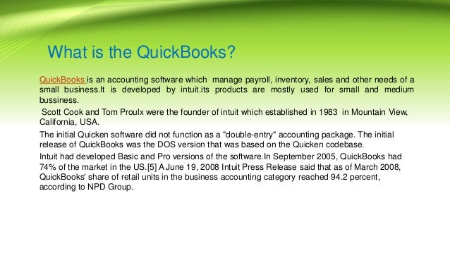 quicken bookkeeping services