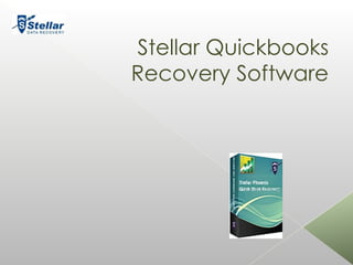 Stellar Quickbooks Recovery Software Your logo her 