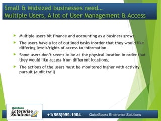 Quickbooks Enterprise solutions | PPT