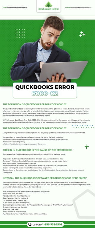Most  Effective Tips To Fix the QuickBooks Error 6000-82