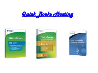 Quick Books Hosting
 