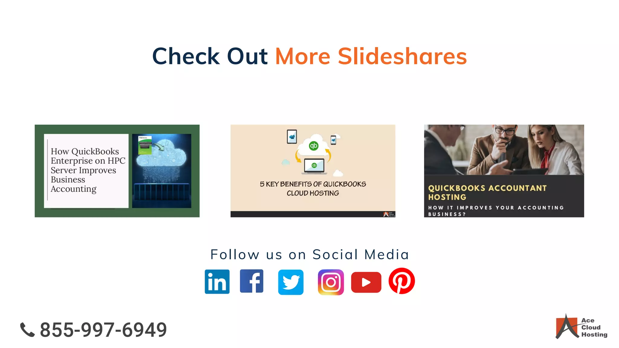 Check Out More Slideshares
Follow us on Social Media
 