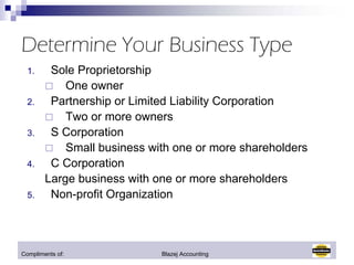 Quick Books Managing Your Business Finances