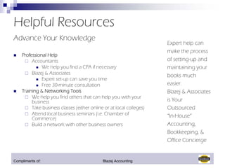 Quick Books Managing Your Business Finances