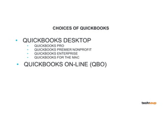 Quickbooks 18 QuickBooks Online Plus for New Nonprofit Users | PDF