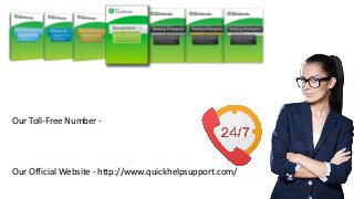 Call Us Now For Quickbooks Customer Service
Our Toll-Free Number - +1-800-280-5068
Our Official Website - http://www.quickhelpsupport.com/
 