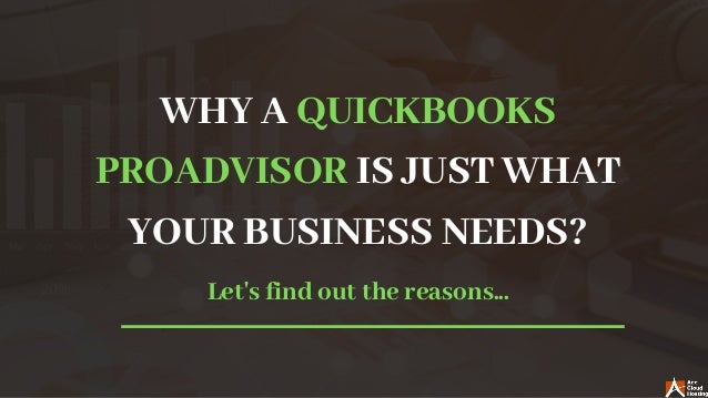 find a quickbooks proadvisor