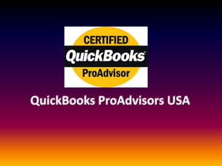QuickBooks ProAdvisors USA
 