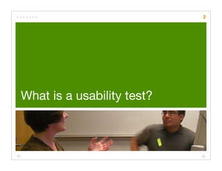 Quick Cheap Insightful: Usability testing in the wild