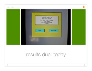 Quick Cheap Insightful: Usability testing in the wild