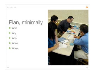 Quick Cheap Insightful: Usability testing in the wild
