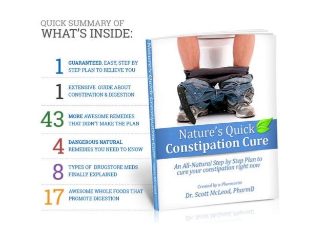 How to Cure Constipation Fast!