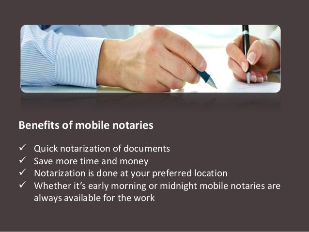 Quick &amp; Cost Effective Mobile Notary and Loan Signing Services