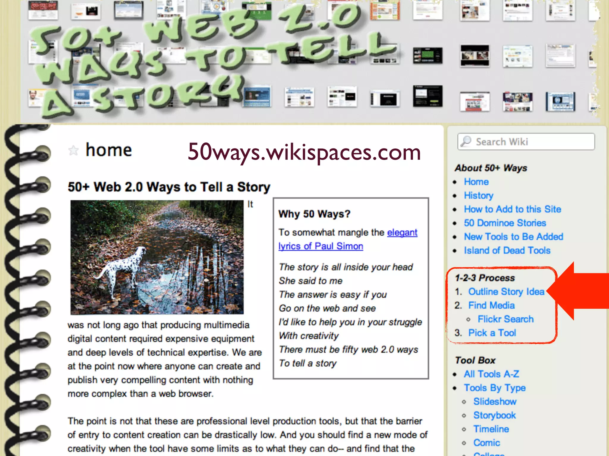 50ways.wikispaces.com
 
