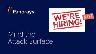 Quick dive into the big data pool without drowning - Demi Ben-Ari @ Panorays