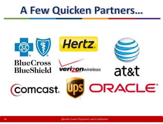 14 Quicken Loans Proprietary and Confidential
 
