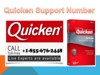 Quicken Technical Support Number +1-855-676-2448