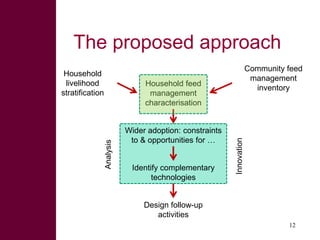 A sustainable livelihoods approach for the Africa-RISING ‘Quick Feed’ project in Ethiopia