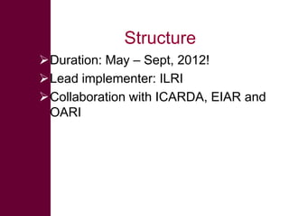 Introducing the ‘Quick Feeds’ project - Fodder and feed as a key opportunity to drive sustainable intensification of crop livestock systems in Ethiopia