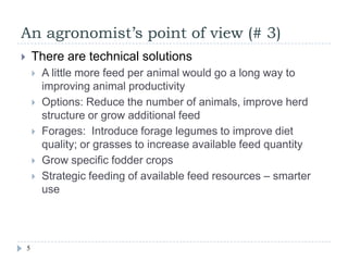 Barriers to uptake of improved feeding strategies: Reflections 