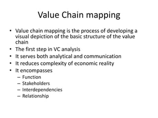 Introduction to value chain analysis