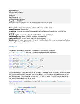 Create object of Application Class.