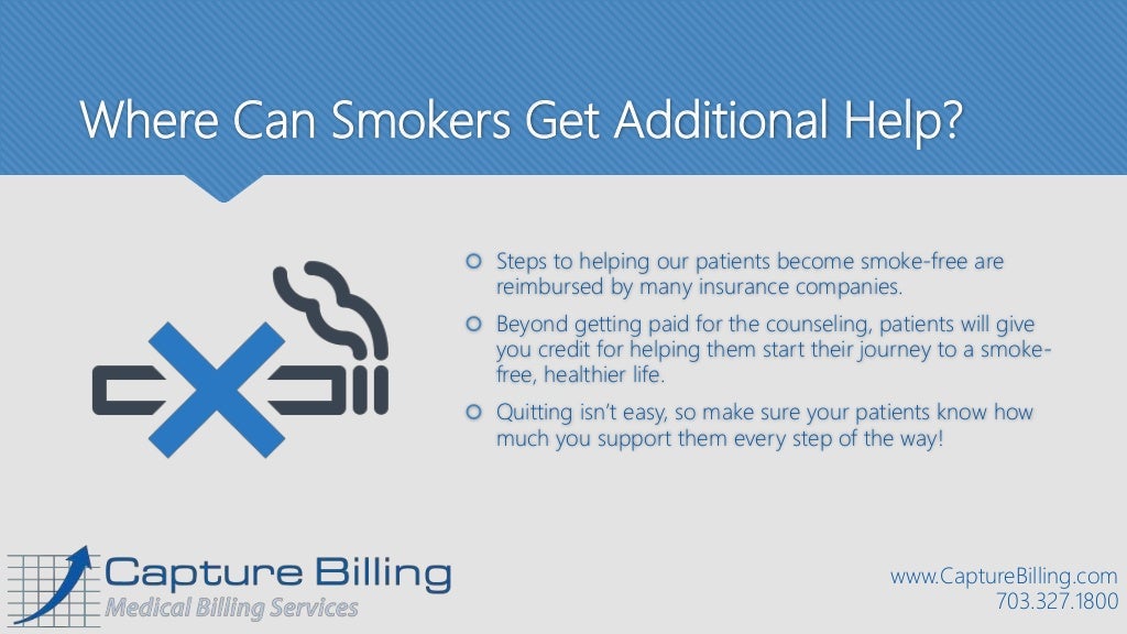 Quick Guide Billing for Smoking Cessation Services