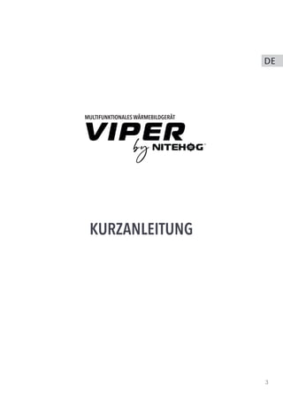 Quick Guide | Nitehog Viper 35 | Optics Trade
