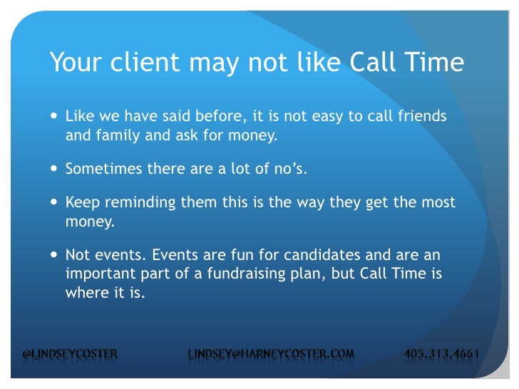 Quick guide to call time