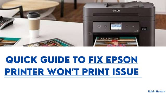 What We Can When Epson Printer Won't Print