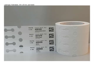 Quick guide to setup field barcode labels | DOCX