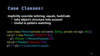 Quick introduction to scala | PDF