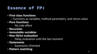 Quick introduction to scala | PDF