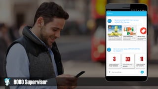 ROBO Supervisor
Here are your Sales OPPORTUNITIES
for TODAY !!
Good morning Krish, here is your
UPDATE for the day.