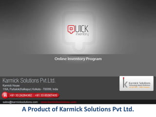 A Product of Karmick Solutions Pvt Ltd.
 