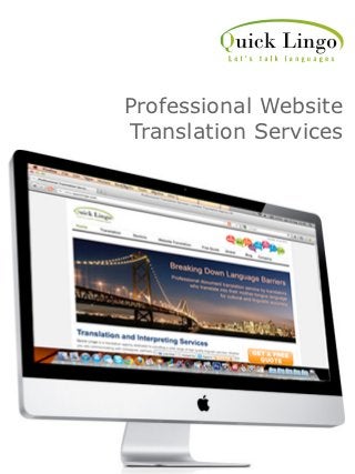 Professional Website
Translation Services
 