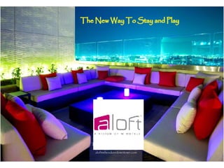 The New Way To Stay and Play 
Join the Buzz and 
take advantage of 
Style at a Steal. 
aloftmilwaukeedowntown.com 
