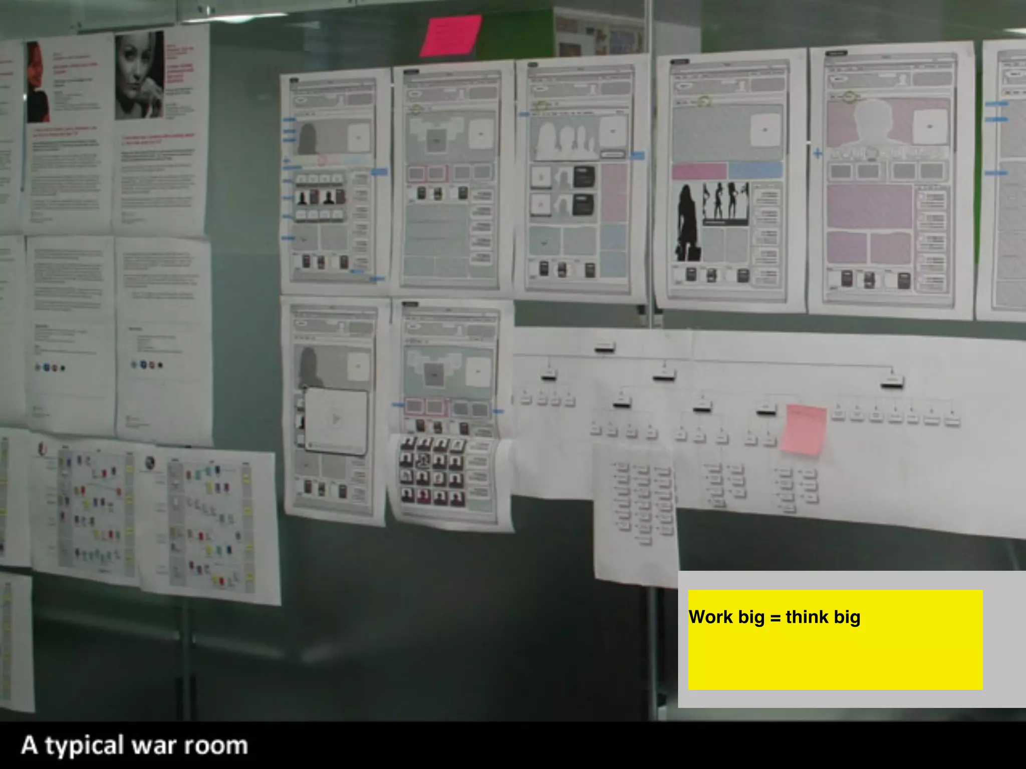 Work big = think big!



 